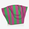 PINK-GREEN STRIPES - Hydrophober angerauter Wintersweat