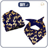 KID'S CAP AND SCARF (CLASSIC) - BUTTERFLIES / gold 55-58