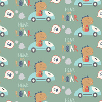 DINO CAR pat. 2 - lycra 300g