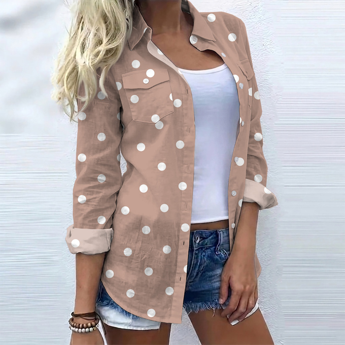 POLKA DOTS WZ. 4 - Satyna