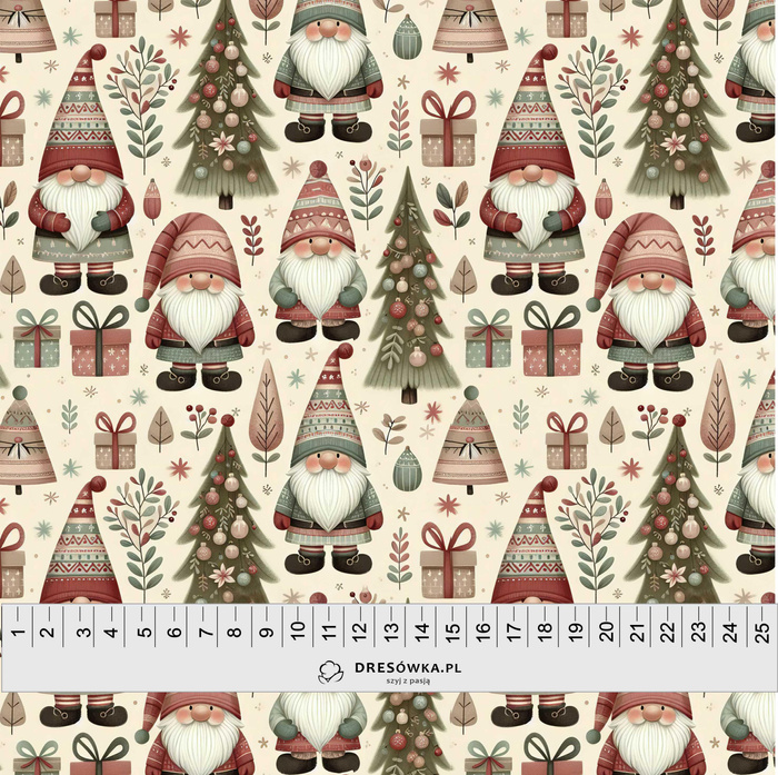 GNOMES CHRISTMAS WZ.1 - Nylon fabric PUMI