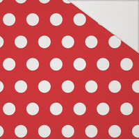 RED POLKA DOTS - Hydrophober angerauter Wintersweat