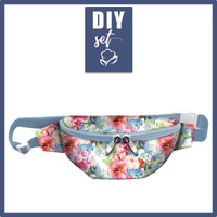 HIP BAG - WILD ROSE PAT. 3 (IN THE MEADOW) / Choice of sizes