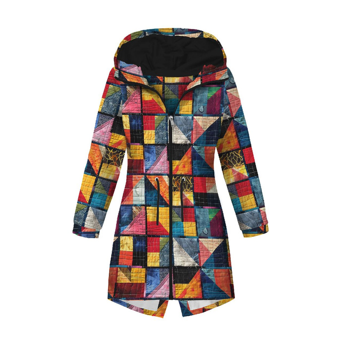 Batik Quilt wz. 4 - French Terry mit Elasthan