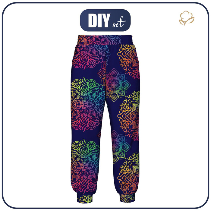 DAMEN JOGGINGHOSE (NOEMI) - MANDALA m. 4 - Nähset XL