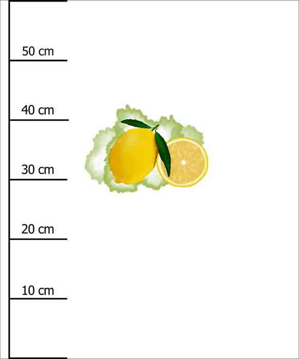 LEMON - PANEL (60cm x 50cm) SINGLE JERSEY