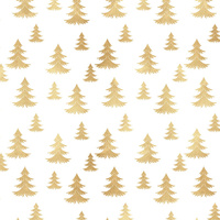 GOLDEN CHRISTMAS TREES (WHITE CHRISTMAS) - Panama 220g