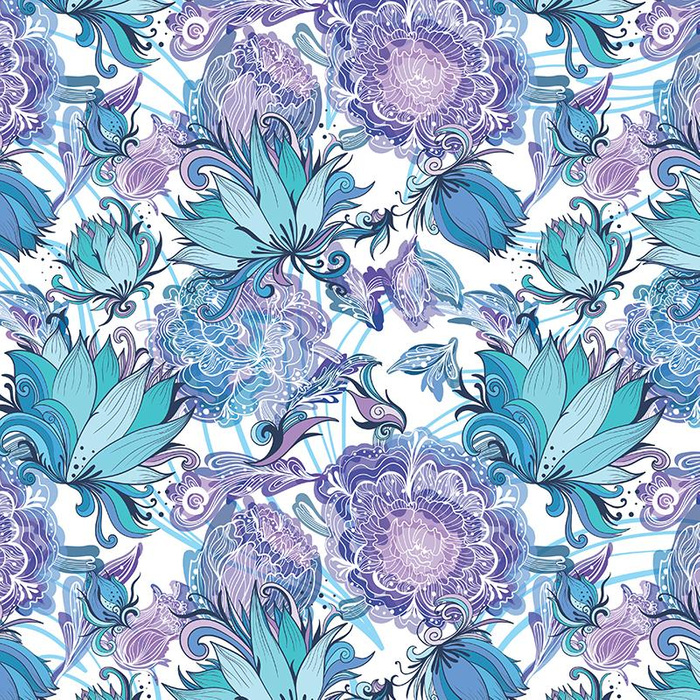 FROZEN GARDEN - Viscose jersey WE210