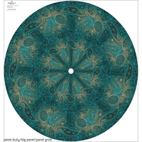 MEHNDI 2.0 - big circle skirt panel