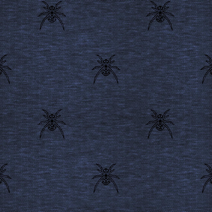 PAVOUK / NOČNÍ VOLÁNÍ / jeans - tkanina wodoodporna