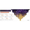CAPE - GOLDEN BATS / choice of sizes