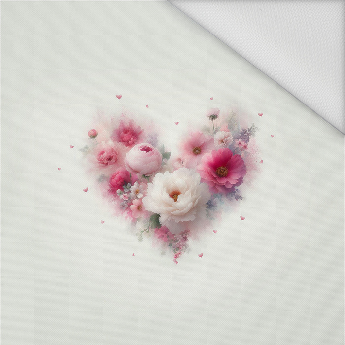 PASTEL BLOOM WZ. 5 - panel (60cm x 50cm) Voděodolná tkanina Oxford