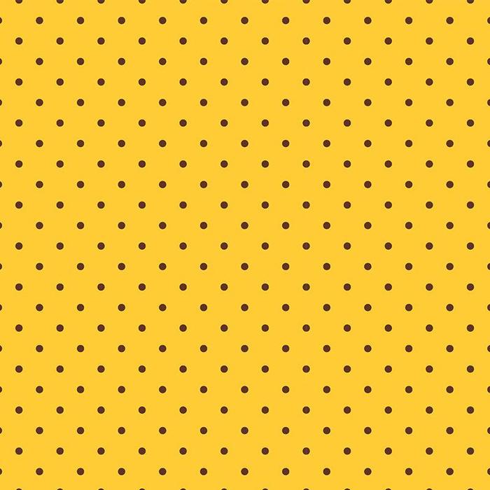 OKTOBERFEST DOTTIES / yellow - single jersey with elastane TE210