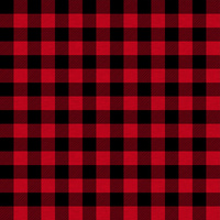 CHECK VICHY - MELANGE RED - Woven Fabric for tablecloths