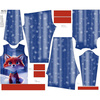 CHILDREN'S PAJAMAS " MIKI" - ANIMATED FOX - sewing set (98/104)
