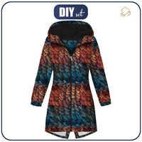 DAMENPARKA (ANNA) - LEATHER PATTERN WZ.10 - Softshell XXL