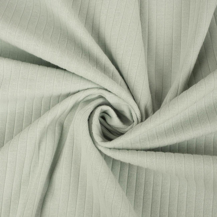 Thin ribbed knit HARMONIA 220g - LIGHT MINT (D-86)