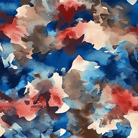 CAMO MORO WZ.7 - Woven Fabric for tablecloths