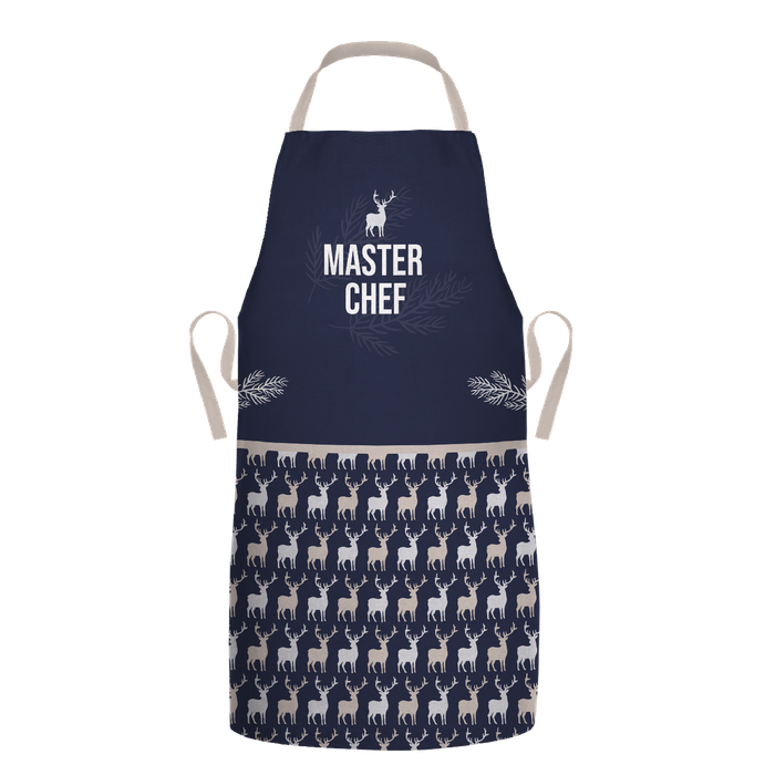 ŚWIĄTECZNY FARTUSZEK - MASTER CHEF - zestaw do uszycia