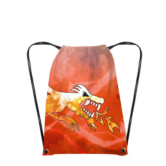 GYM BAG - RED NINJA - small