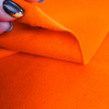 Prémiová teplákovina s jemnou smyčkou - ORANGE NEON