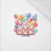 CUTE PIGS - panel (60cm x 50cm) SINGLE JERSEY