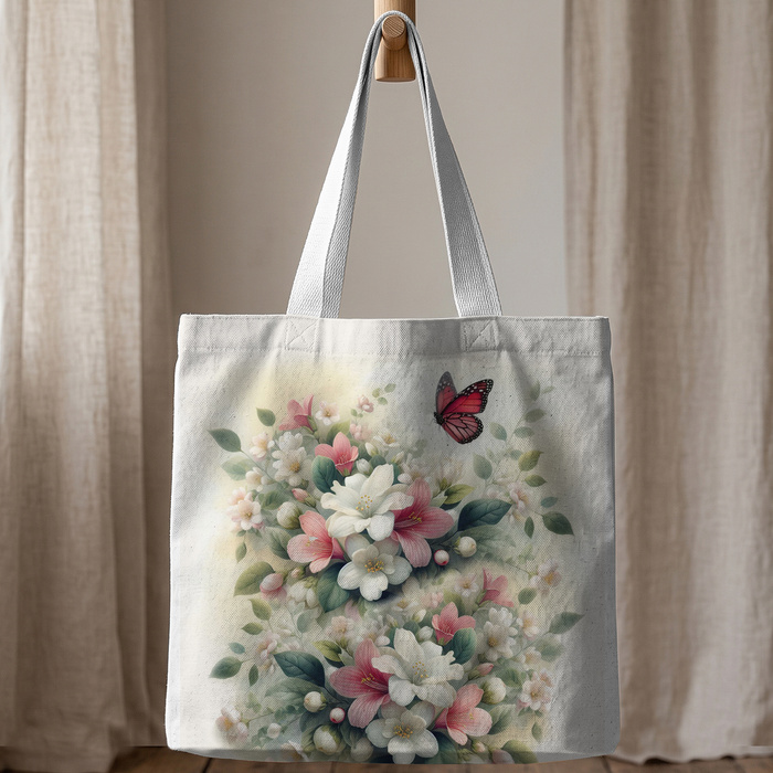 PASTEL BLOOM WZ. 1 - panel (60cm x 50cm) Voděodolná tkanina Oxford
