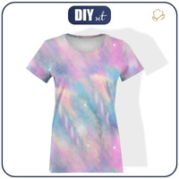 DÁMSKÉ TRIČKO - DUHOVÝ OCEÁN vz. 3 - single jersey