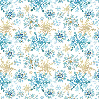 BLUE SNOWFLAKES