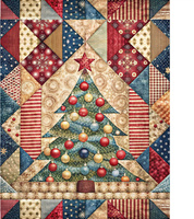 BATIK WZ.4 - panel (140cm x 180cm) - Len 100%