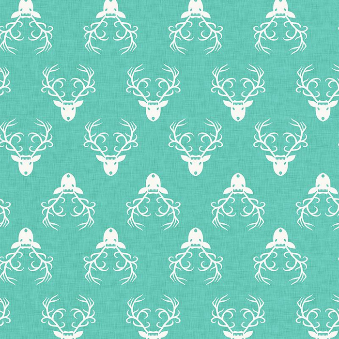 REINDEER’S HEADS / patina - single jersey with elastane 