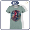 WOMEN’S T-SHIRT - ABSTRACT GIRL PAT. 2 - sewing set XXL