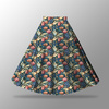 Skirt panel "MAXI"/ Butterfly & flowers wz.11