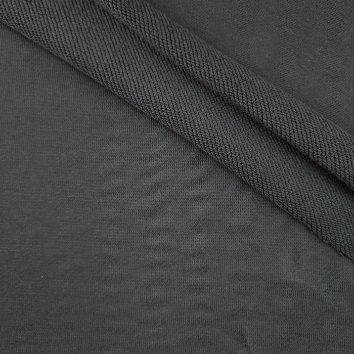 French terry TWILL / HEAVY 450g - GRAPHIT