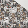 Creepy Cute Halloween WZ.5 - Hydrofobowa dzianina drapana 