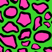 NEON SPRENKEL M.1 - French Terry mit Elasthan