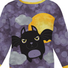 CHILDREN'S (NOE) SWEATSHIRT - BAT LUKE - looped knit fabric (122/128)