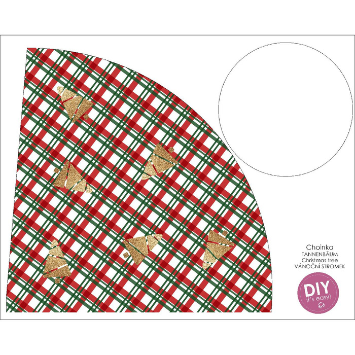 WEIHNACHTSBAUM - KARO / WEIHNACHTSBÄUME  - DIY IT'S EASY