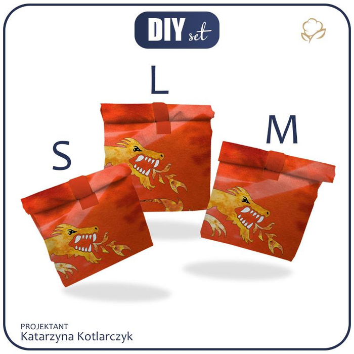 LUNCHBAG - ČERVENÝ NINJA - S