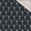 GEOMETRIC MINIMAL WZ. 1 - Wintersweat angeraut mit Elastan ITY