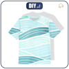 KID’S T-SHIRT - WAVES No. 2 - single jersey (116/122)
