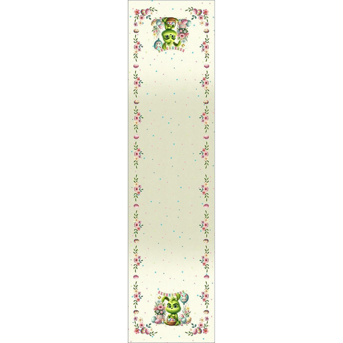 TABLE RUNNER PANEL - FUNNY EASTER WZ.5 PRANKSTER - sewing set
