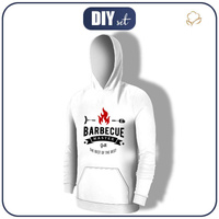 PÁNSKÁ MIKINA S KAPUCÍ (COLORADO) - BARBECUE MASTER - SADA ŠITÍ