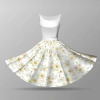 Circle skirt panel - PASTEL DAISIES WZ. 1