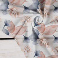RETRO FLOWERS WZ. 3 - Krepa