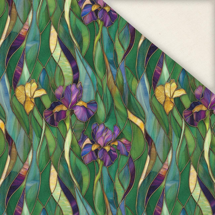 STAINED GLASS WZ. 12- Slub Weave