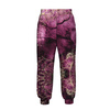 WOMEN'S JOGGERS (NOEMI) - FLOWERS / golden contour Pat. 1 / WATERCOLOR MARBLE - sewing set