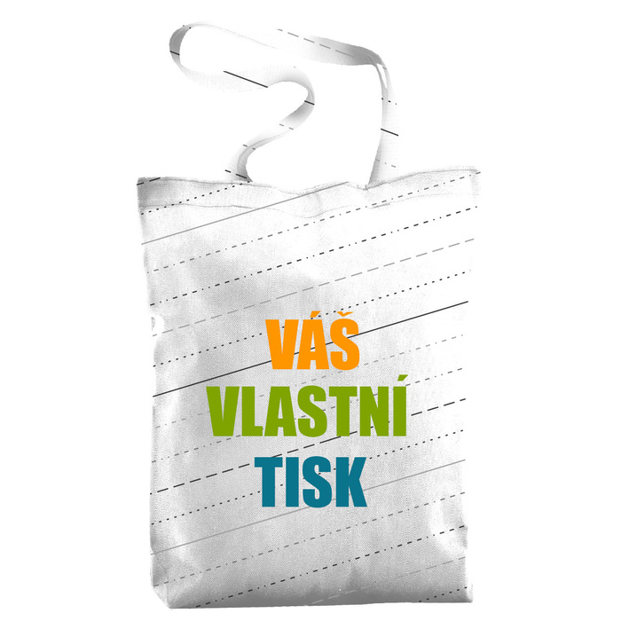 SHOPPER TASCHE - MIT EIGENEM AUFDRUCK - Baumwoll Webware - Nähset