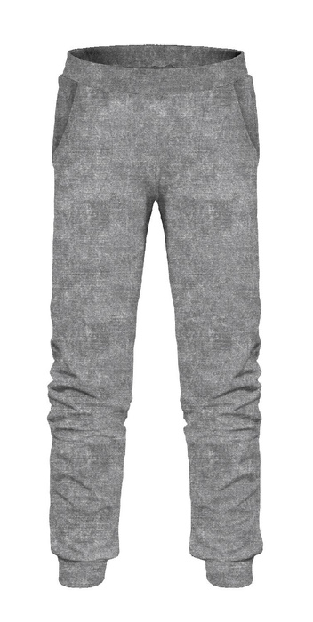 KINDER-JOGGINGHOSE (LYON) - ACID WASH / GRAU - Sommersweat (86/92)