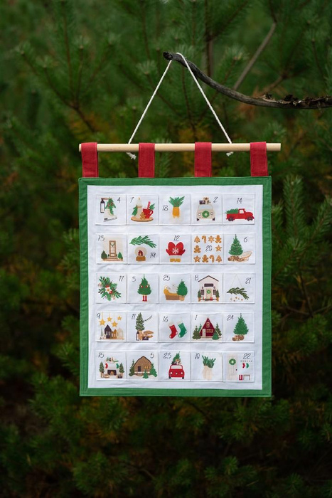 ADVENTNÍ KALENDÁŘ - ZELENÁ